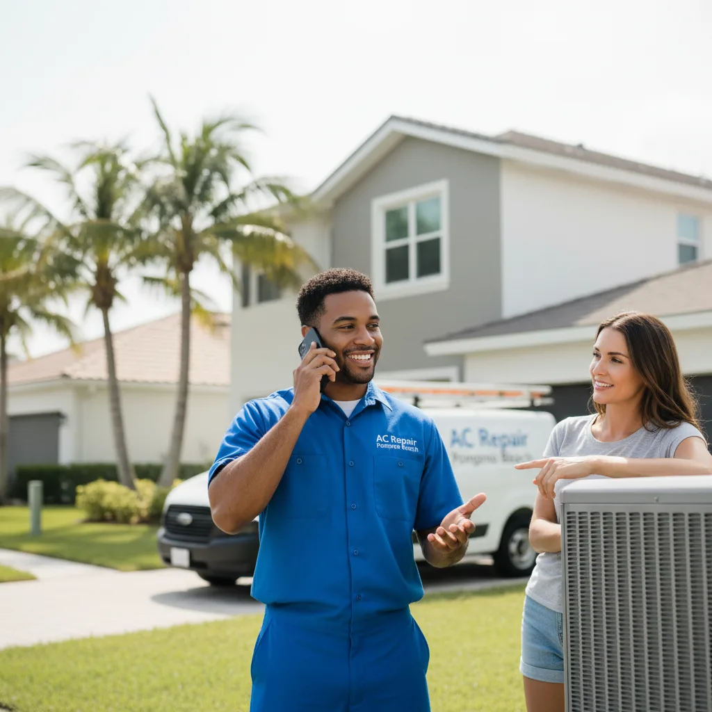 AC Repair Pompano Beach customer support in Divernon